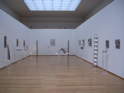 Blick in die Ausstellungshalle