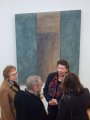 Ulla Ströhmann (re.) im Gespräch mit Besuchern
