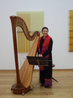 Marina Paccagnella bei der Vernissage