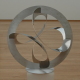 Roland Phleps: Skulptur "Globus II"