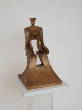 Johannes von Stumm: Skulptur "Mutter und Kind - Mother and Child"