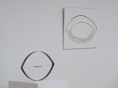 Michael Danner: Skulptur "Aufspannen II"