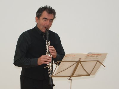Nicola Miorada, Klarinette, spielt Werke von Gaetano Donizetti und Igor Strawinski