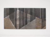Gunter Frentzel:  o. T., Filzstift auf Eisenplatten