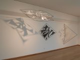 Jens J. Meyer: Skulpturen "Luftkissen", "Nachtfalter" und "Tagfalter"