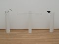 Gerhard Frömel: Stelen mit Wandbezug (Auszug aus Ladenburger Installation 2011)
