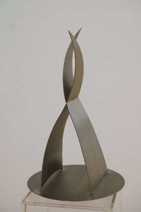 Stahlskulptur von Roland Phleps