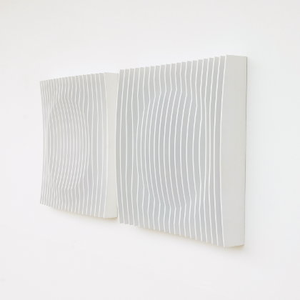 Ueli Gantner: Reliefs "pmc w" und "pmc v"
