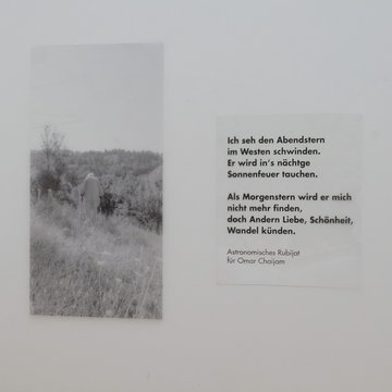 Roland Phleps auf der Skulpturenwiese