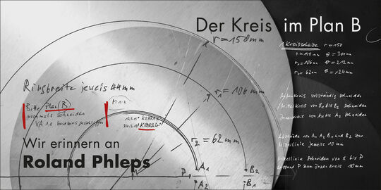 Einladungskarte: Der Kreis im Plan B
