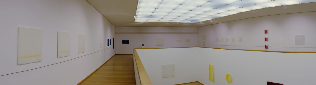 Werke von Norbert Müller-Everling auf der Galerie der Ausstellungshalle