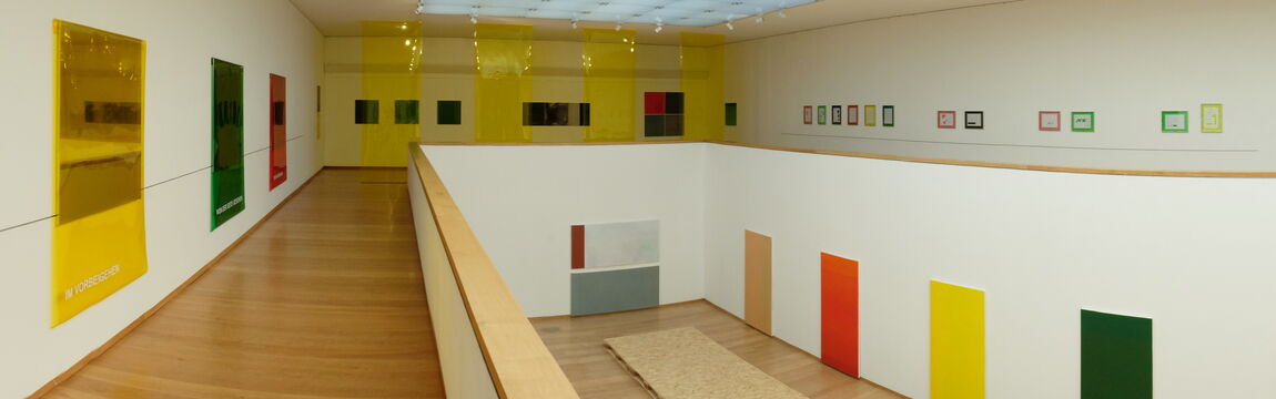Panorama der Ausstellung von Bernhard C. Striebel