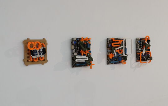 Jiaqing Li: "DEBUG#0001", "DEBUG#0007", "DEBUG#0003" und "DEBUG#0002"