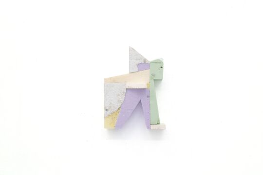 Julien Hübsch: Assemblage "pink_12"