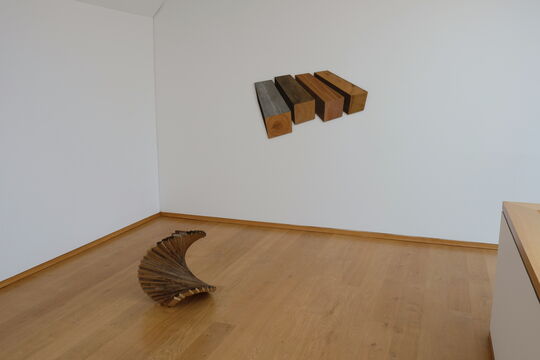 Robert Steng: o. T. und "Four Beams (of Different Woods)"