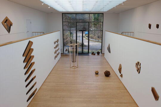 Ausstellung "deep spaces" von Robert Steng in der Ausstellungshalle der Stiftung für Konkrete Kunst Roland Phleps, Freiburg