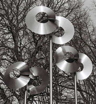 Roland Phleps: Skulptur "Windspiel" (Detail)