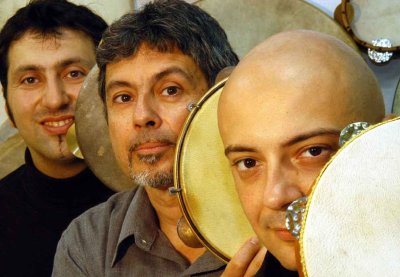 Internationales Rahmentrommel-Trio "TAMBURO MUNDI"