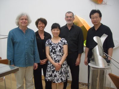 Roland Breitenfeld, Martina Roth, Eunyoung Shim, Walter Ifrim und Donoung Lee