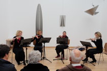 Quartett Contravers beim Matinée-Konzert