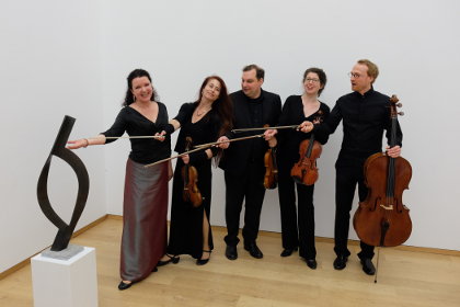 S. K. Thornhill, Sopran und das Holst-Quartett: S. Oelkrug, C. Bauer, F. Felley und P. Schiemenz