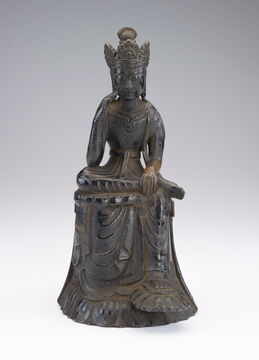 Miroku Bosatsu, Buddha-Statue aus der Nara-Zeit, Japan